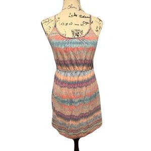 Boho Summer casual colorful dress size small